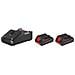 Starter Set Procore Starter Set Procore 18v 3x4,0ah (0615990n2g) - Foto miniatura 1