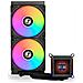 Dissipatore CPU a Liquido GA II LCD per Socket Intel LGA 1150 / 1151 / 1155 / 1200 / 1700 e Socket AMD AM4 / AM5 - Foto miniatura 2