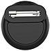 Custodia In Silicone Per Airtag Con Portachiavi Black - Foto miniatura 1