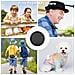 Custodia In Silicone Per Airtag Con Portachiavi Black - Foto miniatura 5