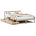 Letto senza Materasso 120x200 cm in Legno Massello di Pino - Foto miniatura 1