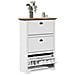 Scarpiera BODO Bianca e Marrone 80x35x118 cm - Foto miniatura 2
