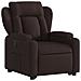 Lusso Casadino -  Poltrona Alzapersona Reclinante Elettrica Marrone Scuro Tessuto - Foto miniatura 3