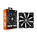 MHP 120 Case per computer Ventilatore 12 cm Nero 1 pz - Foto miniatura 2