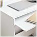 Scrivania bianca Bianca Truciolare Standard Stoccaggio - Foto miniatura 4