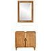 Set di mobili per il bagno 2 pcs Marrone 62 x 33 x 58 cm - Foto miniatura 5