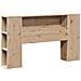 Letto Libreria senza Materasso 135x190 cm in Legno Massello - Foto miniatura 4