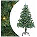 Albero di Natale con 300 LED con supporto Verde 210 cm PVC - Foto miniatura 1