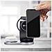 Sali Mag Caricabatterie Wireless Charger Qi Stand 3 In 1 15w Magnetic Black Per Iphone - Foto miniatura 4
