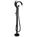 Rubinetto per vasca da bagno indipendente, Blackswan, tipo M130, modello nero, misura 97 cm - Foto miniatura 1