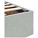 Letto con contenitore e materasso Grigio chiaro 100 x 200 cm - Foto miniatura 8
