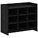 Mobile per scarpe Rovere Nero 85 x 39,5 x 70 cm - Foto miniatura 1