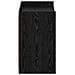 Mobile per scarpe Rovere Nero 85 x 39,5 x 70 cm - Foto miniatura 4