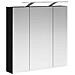 Mobiletto per specchio da bagno Rovere Nero 70 x 14,5 x 70 cm - Foto miniatura 5
