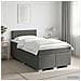Letto box spring con materasso Grigio Scuro 120 x 190 cm - Foto miniatura 9