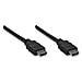 ICOC HDMI-4-005 - Cavo HDMI High Speed con Ethernet A / A M / M 0,5 m Nero - Foto miniatura 1