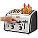 Tostapane TT770811 a 4 Fette Potenza 1700 W Colore Nero / Acciaio Inox - Foto miniatura 3