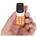 L8Star Bm10 Mini Cellulare Dual Sim Display 0.66" +Slot MicroSD Bluetooth Colore Arancione - Foto miniatura 3