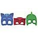Maschera Carnevale Di Carta Pj Mask 6 Pezzi - Foto miniatura 1