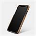 Cuoio Di Iphone Xr Curvo Bordo Deluxe Cassa Del Foglio Di Caso Vintage (6.1 "") Nero - Foto miniatura 3