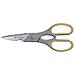 Forbici Softgrip Titanium Super Multi Arrotondate Giallo / grigio 21 Cm E-30486 00 - Foto miniatura 1