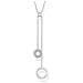 Donna Argento Collana Con Ciondolo Ke1906-051-14-l45v - Foto miniatura 1