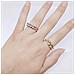Anello Antistress Regolabile Rame Argento Gold - Foto miniatura 11