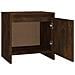 Comodini 2 pz Rovere Fumo 45x34x44,5 cm in Truciolato - Foto miniatura 7