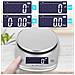 Ks875 - Bilancia Da Cucina - Portata 1g / 5 Kg - Display Digitale - Funzione Tara - Superficie / Piattaforma In Vetro Nero - Foto miniatura 2