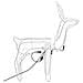 Figura Natale Renna Testa Mobile Bianco Freddo 76x42x87 cm - Foto miniatura 5