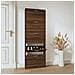 Scarpiera Rovere Marrone 59x17x169 Cm In Legno Multistrato - Foto miniatura 1
