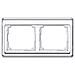 Sl 5820 Ww Bianco Placca Per Interruttori E Coperchio Per Presa - Foto miniatura 1