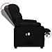 Poltrona Massaggiante Elettrica Nera in Similpelle - Foto miniatura 6