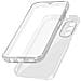 Cover 360° Per Samsung Galaxy A14 Retro Rigido E Fronte Flessibile Trasparente - Foto miniatura 1