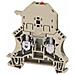 Morsetto Componibile Portafusibile Wsi 6 Ld Beige Wemid /led - 1012400000 - Foto miniatura 1