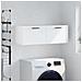 Mobile A Parete Bianco 100x36,5x35 Cm In Legno Multistrato - Foto miniatura 1