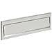 C601 Copri Fessura Buca Delle Lettere In Acciaio Per Porte O Cancelli Esterni, Portalettere Esterne, Apertura 23 X 3 Cm, Resistente, Inox - Foto miniatura 1