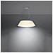 Lampadario Vega 60 Bianco Sl. 0765 - Minimalista Lampadari Bianco 105x60x60 Cm - Foto miniatura 3