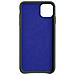 Cover In Pelle Per Iphone 11 Pro Max, Verde - Foto miniatura 4