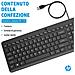 Tastiera Cablato 0196548244133  (Layout QWERTY) Colore Nero - Foto miniatura 11