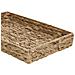 Set Di 2 Vassoi Decorativi Kontum Vimini Naturale - Foto miniatura 4