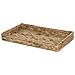 Set Di 2 Vassoi Decorativi Kontum Vimini Naturale - Foto miniatura 5