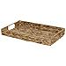 Set Di 2 Vassoi Decorativi Kontum Vimini Naturale - Foto miniatura 7