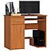 Scrivania per computer JAY, 1 anta e 1 cassetto, 90x50x74 cm, Colore Ontano - Foto miniatura 1