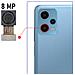 Fotocamera Sensore Ultra Grandangolo 8mp Per Xiaomi Redmi Note 12 5g - Foto miniatura 2