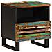 Comodino 40x34x46 cm in Legno Massello di Recupero - Foto miniatura 1