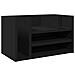 Organizer Da Scrivania Nero 44,5x24x25 Cm In Legno Multistrato - Foto miniatura 1