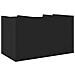 Organizer Da Scrivania Nero 44,5x24x25 Cm In Legno Multistrato - Foto miniatura 5