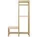 Mobile Ingresso Ember - Marrone - Bamboo - 36x95x165 Cm - Foto miniatura 1