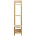 Mobile Ingresso Ember - Marrone - Bamboo - 36x95x165 Cm - Foto miniatura 3